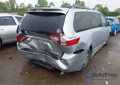2019 Toyota Sienna Xle 8 Passenger from USA, damaged, VIN 5TDYZ3DC2KS018742